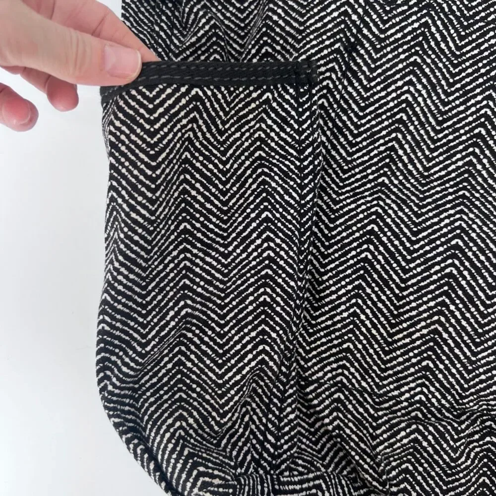 Thirty One Retro Metro Tote Herringbone Craft Diaper‎ Academia All Purpose Bag